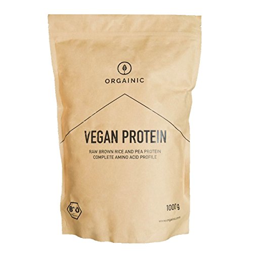 ORGAINIC Bio Natural Vegan Protein - Bio Zertifizierung - 1000 g