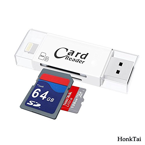 Honktai Lightning SD & Micro-SD-Kartenleser OTG Adapter IOS Gerät für iPhone 7/5/5S/6/6S iPad & Computer - 6