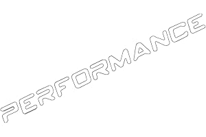 GOMICE Calcomanía de rendimiento para automóviles, pegatinas de rendimiento para automóviles | Etiqueta engomada reflectante del coche - Decoración de coche, pegatina para parabrisas delantero para