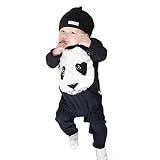 Vovotrade® ?without hat? Carters Baby Boy Rompers Panda Long Sleeve Baby Climbing Clothes Size from 0-24 Months (70 0-3Month)