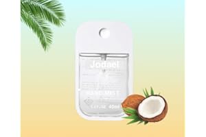 GENERIC Mist Hydrating Hand Sanitizer Spray for Adults, 500-Sprays each, Multi-flavor, Cleanses Your Hands Travel Size-The best choice for travel(Coconut)