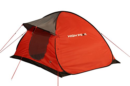 High Peak Pop Up Zelt Swift 3, Rot/Grau/Schwarz, 10143 - 