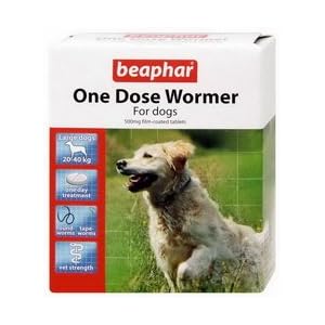 Beaphar Desparasitante de una dosis para perros grandes