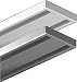 Produktbild Garduna 300cm | silber | Gardinenschiene Vorhangschiene| Aluminium | 1- oder 2-läufig