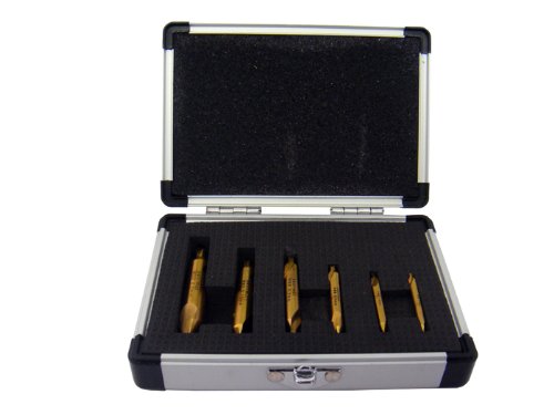 PAULIMOT Zentrierbohrer-Set 6-teilig HSS – titanbeschichtet - 2