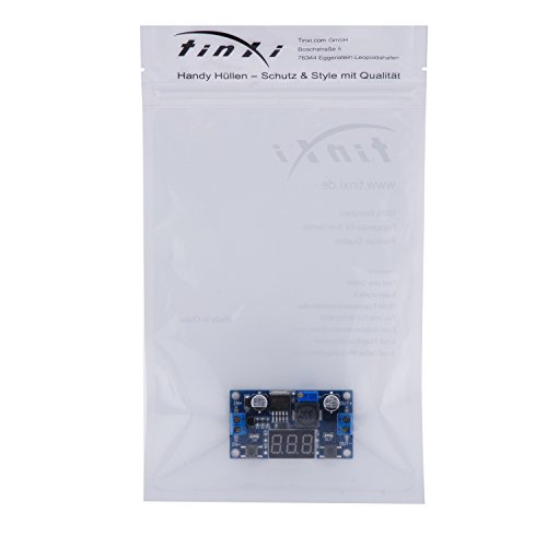 tinxi® LM2596 DC-DC Step Down Spannungswandler Schaltregler + LED Spannungsanzeige - 6
