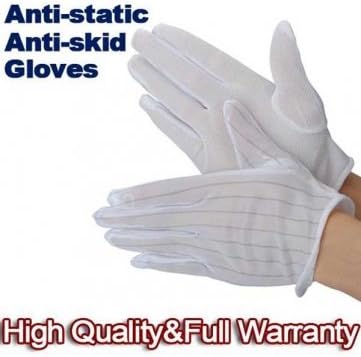 Obsidian ESD PC Computer Working Anti-static Anti-skid Gloves