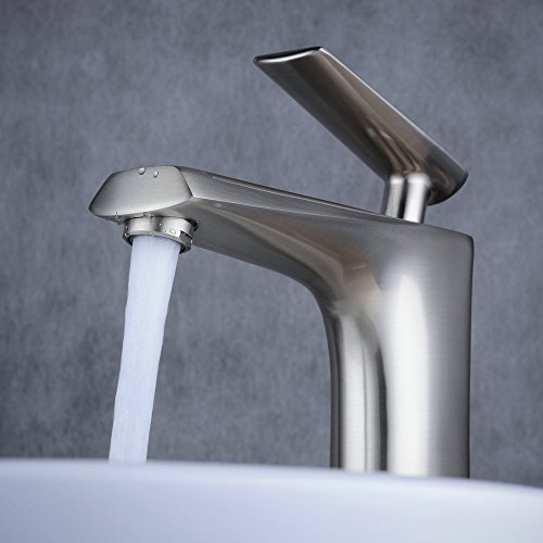 Beelee BL6780NH Wasserhahn Bad Weiß Waschbecken Mischbatterie für Badezimmer - 5