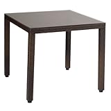 greemotion Rattan Gartentisch klein "Levios"