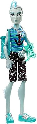 Mattel Monster High dtv85 – hantée Bateau bateau amis Poupée Gil
