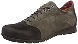 Echtes Leder Think! Damen Menscha_383073 Derbys, Grau (21 Vulcano/Kombi), 42 EU