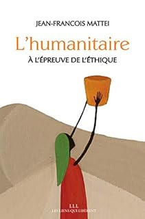 jaquette livre L'humanitaire à l'épreuve de l'éthique