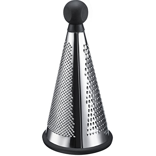 Westmark Turmreibe mit 3 Reibeflächen, Höhe: 26 cm, Rostfreier Edelstahl/Kunststoff, Silber/Schwarz, 11482270 - 3