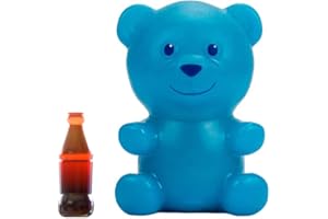 EOLO Gummymals - Interaktywny Niebieski Gummy Bear - 20+ odpowiedzi i dźwięki