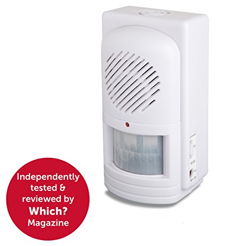 Motion Movement Activated Memo Minder - Reminder Aid - Plays Pre Recorded Reminder Messages - Elderly Dementia Care Device