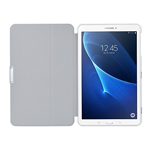 IVSO Ultra Schlank Ständer Slim Leder zubehör Schutzhülle für Samsung GALAXY Tab A (2016) 17.8cm (7 Zoll) Tablet-PC perfekt geeignet (Für Samsung GALAXY Tab A 7.0, Blau) - 4