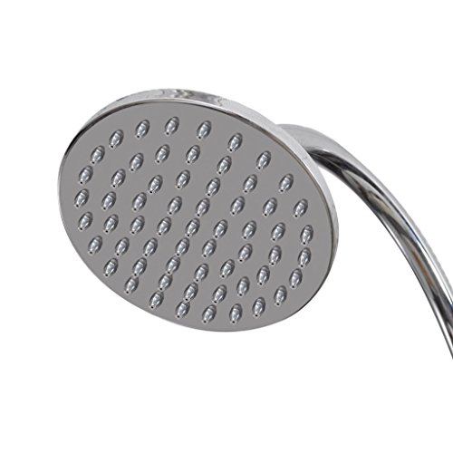 vidaXL Gartendusche Pooldusche Outdoordusche Swimmingpool Camping Dusche Holz - 7