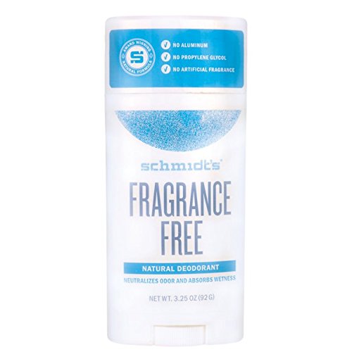 Fragancia-Libre, 3,25 oz (92 g) - Desodorante de Schmidt