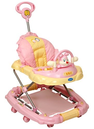 Baby Bucket Musical Baby Walker Cum Rocker With Toy Pink Rabbit RS.3795 (50.00% Off) - Amazon