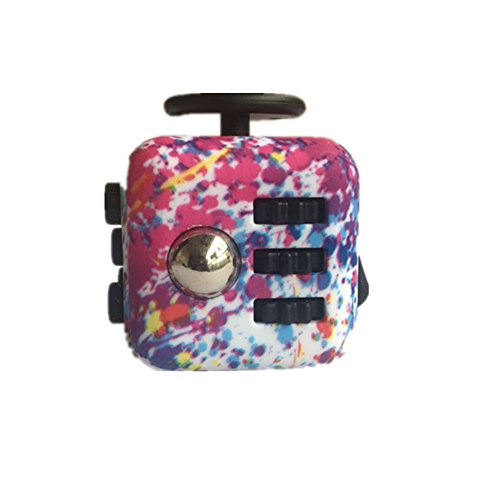 Fidget Cube,Meiyaa Latest Style Decompression Rubik's Cube Anti-irritable and Anxious Decompression Dice The Magic Cube Vent The Artifact Toy Camouflage Dice for Adults and Children with ADHD ADD OCD Autism (P) Fidget Cube,Meiyaa Latest Style Decompression Rubik's Cube Anti-irritable and Anxious Decompression Dice The Magic Cube Vent The Artifact Toy Camouflage Dice for Adults and Children with ADHD ADD OCD Autism (P)