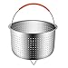 Produktbild Edelstahl Dampfkorb Dampfgarer Korb für Instant Pot Ultra Eierkorb mit Griff Schnellkochtöpfe - Gemüse, Eier, etc