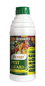 Exfert Pest Guard (Herbal and Nutraceutical Extracts pesticides Against Thrips, whitefly & Red Mite) for Plants in Horticulture, Hydroponics, Green House 250ml