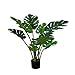 Produktbild Palme Palmenbaum Königspalme Kokospalme Kunstpflanze Kunstbaum künstliche Pflanze -(1.2m) 47.2 Inches, Green