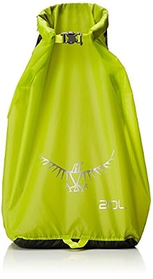 OSPREY Drysack Ultralight 20L, Citron Vert