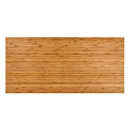 Magnettafel Bambus Memoboard Design Quer Metall Magnet Pinnwand Motiv Wand Stahl Küche Büro, Größe HxB: 37cm x 78cm - 2