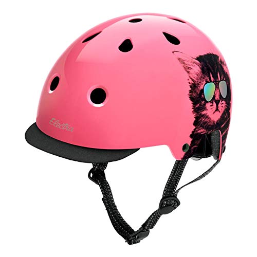 Electra Bicycle Electra Fahrrad Helm Solid Attitude Fashion Serie Magnetverschluss Stylisch, EHelm, Farbe Cool Cat, Größe M
