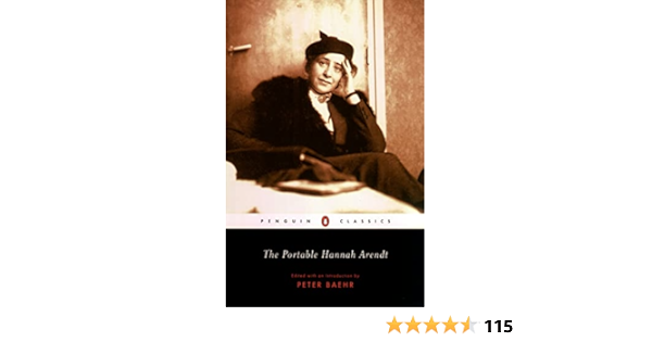 The Portable Hannah Arendt Penguin Classics Arendt Hannah Amazon De Bucher