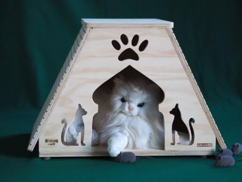 Professional cat house toy scratcher indoor Dubai size XL Blitzen Made in Italy 100%