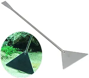 PetzLifeworld Aquascaping Stainless Steel Sand Flatner Substrate Scaptula 32 cm Aquarium Tools