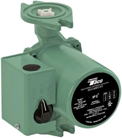 Taco 0015-MSF2-IFC 3-Speed Circulator, Cast Iron