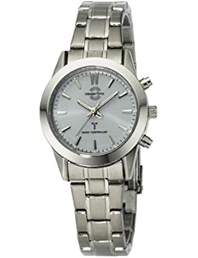 Master Time Funk Advanced Series Damenuhr MTLS-10315-42M, Edelstahl Armbanduhr Silber