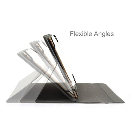 CoastaCloud Bluetooth Tastatur mit Touchpad Deutsch Layout QWERTZ + PU-Leder Schutz Hülle mit Standfunktion für 10 Zoll Tablet (9,6/ 9,7/ 10,1 Bildschirm) Grün - 5