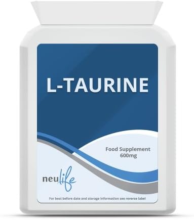 L-Taurine 600mg - 60 Capsules