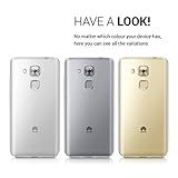 kwmobile Hülle für Huawei Nova Plus - TPU Silikon Backcover Case Handy Schutzhülle - Cover klar Transparent - 