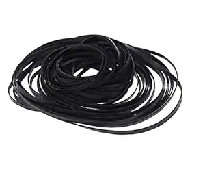 50PCS Universal Assorted Common Flat Rubber Belt Mix Cassette Tape Machine Belt for Recorders Walkman CD DVD Drives
