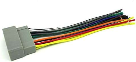 Yihaoel Car Radio Chrysler Dodge Jeep Wiring Harness Wire Adapter Sk6502-11 2006-2007 Dodge Caliber (W/Factory Nav) Sk6502-11