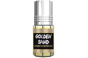 AL-REHAB Prime Echt Attar Öl Parfüm Duft Roll-On Alkohol Frei Halal 3ML Top Qualität - Golden Sand, 3 ML