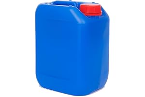 Thrill HDPE Plastic Jerry Can with Screw Cap – Heavy-Duty Liquid Storage Container for Water, Chemicals, Detergents & Industrial Use – (BLUE, 20 Litre)