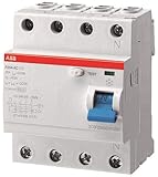 interruptor diferencial 4p 63a 300ma  Abb-entrelec f204a-63/0,03 - Diferencial f204a 63a 30ma