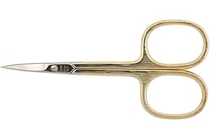 NIPPES SOLINGEN Nippes # 805 Gold Plated Cuticle Scissors (Pack of 1