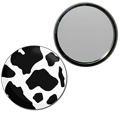 Cow Pattern - 77mm Round Compact Mirror
