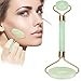 Price comparison product image Jade Roller for Face Anti-Aging Massage Facial Roller with Gua SHA Scraping Massage Tool Set for Slimming Healing Rejuvenation & Beauty PLYRFOCE 2018 Upgrade Jade Roller