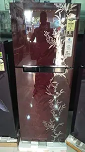 Refrigerator Maroon Floral PR7