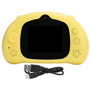 Latest Kids Camera, 12MP 2.4 Inch LCD Digital Camera for Kids, Birthday Gifts for Kids 3-12 Year Old Gifts for Age 3 4 5 6 7 8 9 Years Old Girls, Camcorder Camera for Toddler(Yellow)