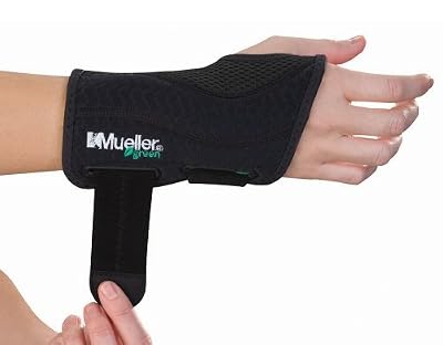 Mueller 86271 Green line Protège-poignet Main droite Noir Droite