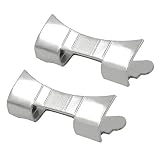 F Fityle 2 Stück Professional Uhrmacher Reparatur Teil Uhrenarmband Gebogener Endteile